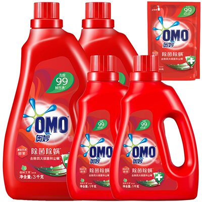 奥妙除菌除螨洗衣液16斤 奥妙除菌除螨酵素专用洗衣液留香家庭装机洗手洗官方正品套装16斤