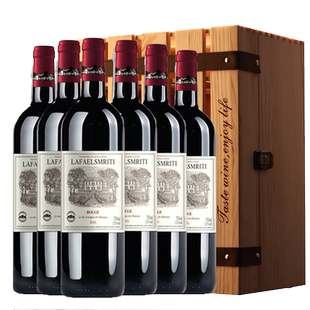 法国进口红酒整箱木盒
