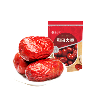楼兰蜜语新疆特产红枣500g袋一等和田大枣子骏枣玉枣休闲食品零食
