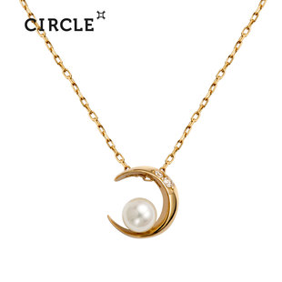 Circle日本珠宝 Akoya海水月亮项链