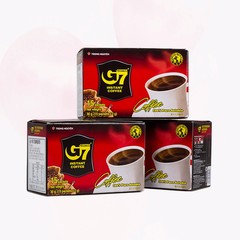 越南进口黑咖啡美式中原g7即速溶醇