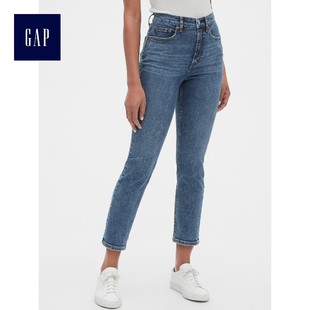 [Gap]女装|时尚弹力休闲裤