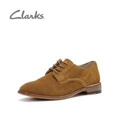Clarks其乐女鞋系带低跟单鞋
