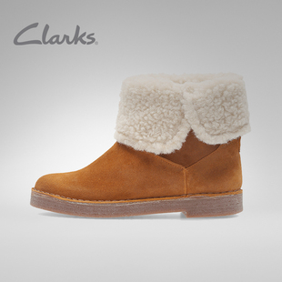 clarks两穿雪地女靴