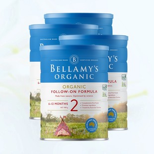 Bellamys贝拉米有机婴儿牛奶粉2段