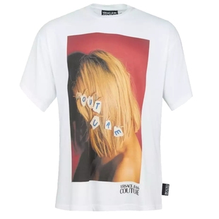 Versace/范思哲新款白色棉质T恤