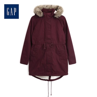 [Gap]女装|连帽棉服外套