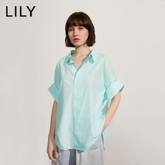 lily纯棉套头衬衫