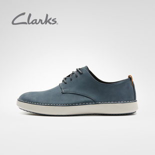 Clarks其乐男鞋系带休闲皮鞋