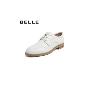 BELLE/百丽2020春新复合材料女皮鞋