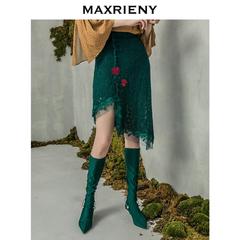MAXRIENY新品复古时尚不规则绣花蕾