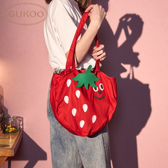 Gukoo/果壳可爱草莓包包手拎包女包