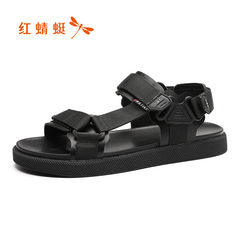 红蜻蜓凉鞋男士沙滩鞋韩版时尚潮流
