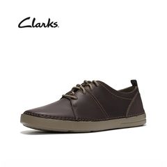 Clarks其乐男鞋系带皮鞋休闲鞋