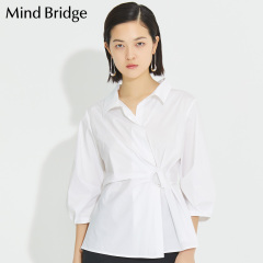 Mind Bridge百家好女装衬衫上衣夏