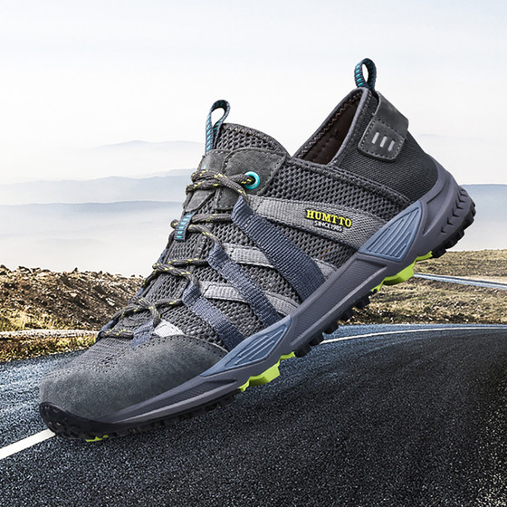 【晨翔贸易2009】 悍途鞋男户外男鞋夏季网面透气运动(每个id限购5件)