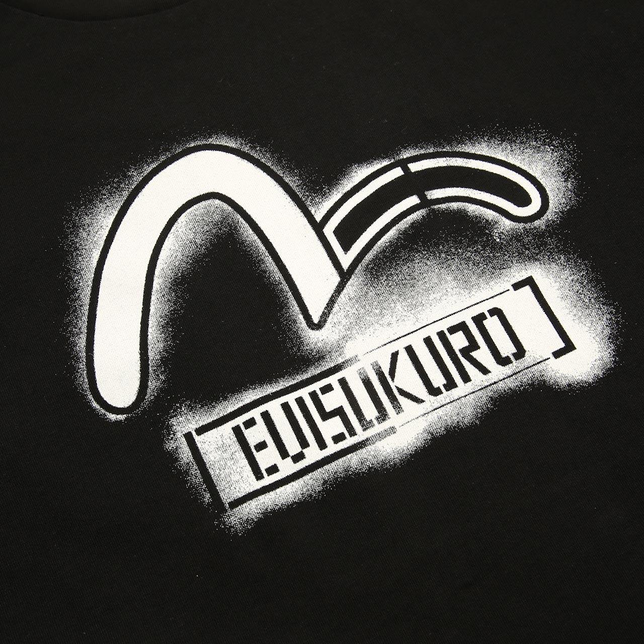 evisu 18年春夏新品 男士短袖t恤 evisukuro 1esgnm8ts609xx - 乐乐人