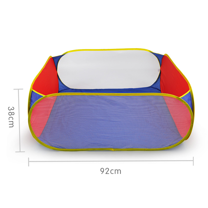 贝恩施儿童海洋球游戏池波波球多边形游戏帐篷屋彩色游泳池游乐场