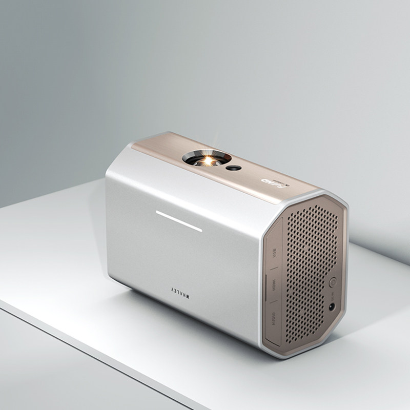 微鲸m1 铂光金1080p高清品质家用投影机智能语音自动对焦立体声