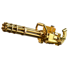 Through the fire line, you can launch the golden Gatling water cannon. Children's toys grab water
