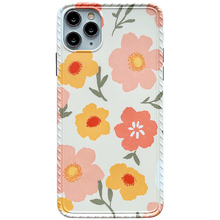 韩风时尚花朵油画苹果手机壳iPhone 11Pro Max保护套