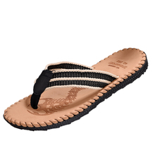 Summer flip flops men's sandals antiskid clip thick bottom beach shoes tide clip