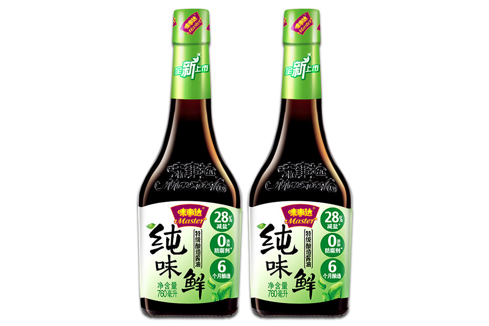 【满49送花生2罐】味事达纯味鲜特级酿造酱油760ml*2 减盐配方 调味品