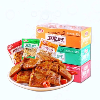 卫龙亲嘴烧豆干750g