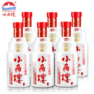 小角楼金鑫光瓶酒52度浓香型白酒箱