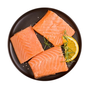 禧美三文鱼大块无皮400g