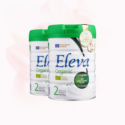 雅培港版菁智有机2段900g2罐