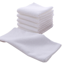 20条便宜特价白毛巾洗浴足疗不掉毛吸水家用百洁抹布
