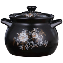 Casserole, stew pot, high temperature resistant pot, soup pot, ceramic, small casserole, soup pot, domestic open fire