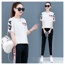 2020 summer new sportswear suit female fashion brand loose, relaxed and short