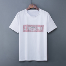 NYT t t-shirt men's summer cotton round neck short sleeve T-shirt Korean Trend slim European station trend