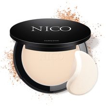 Nico dry wet dual-use powder control oil fixed makeup will grab.