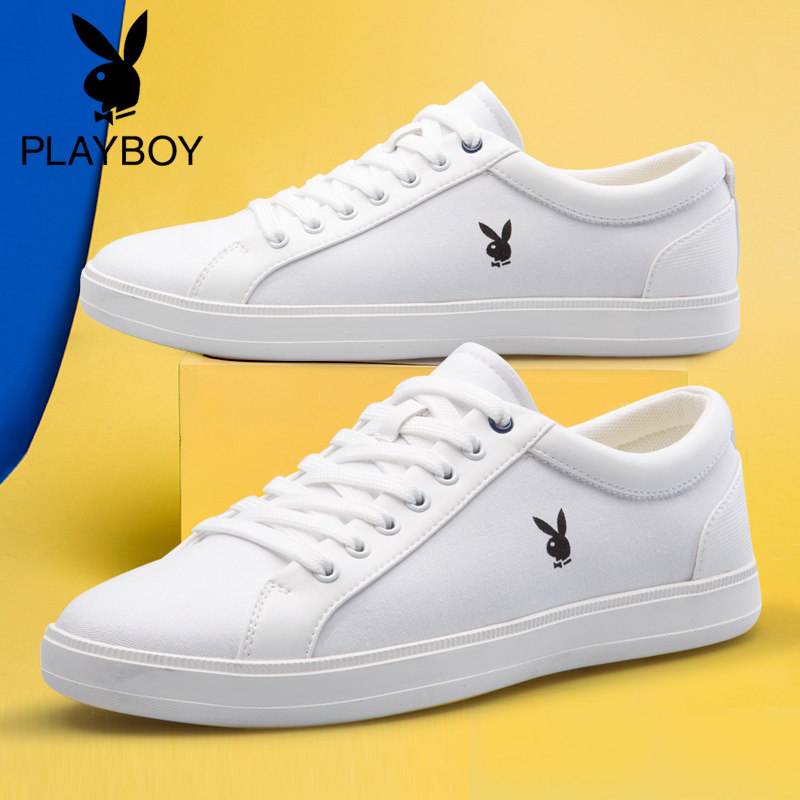 花花公子男鞋小白鞋休闲鞋男