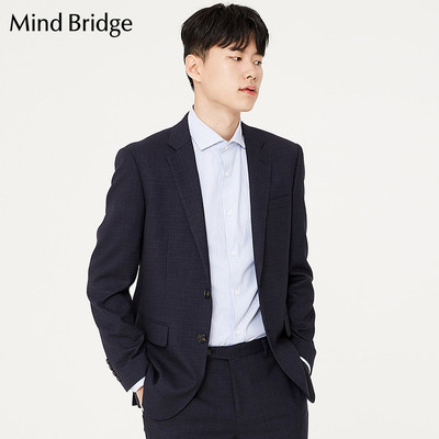 mind bridge商务休闲修身男式西服
