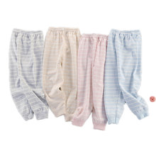 2020 new baby autumn pants for boys and girls pure cotton girls bottoming pants colored cotton children