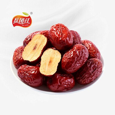 兵团红新疆红枣2500g免洗若羌灰枣