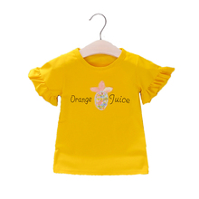 儿童夏装短袖T恤纯棉2020新款小女孩童装女童半袖卡