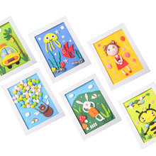 Mr. toy children's DIY super light clay mud material bag children's manual picture frame painting