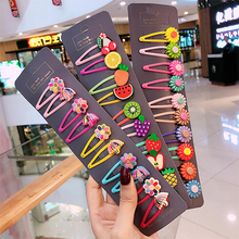 儿童韩国网红水果刘海女童BB夹可爱卡通发夹