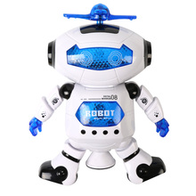 Electric rotary dance robot
