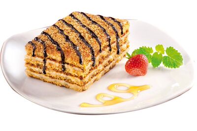 捷克进口食品西式糕点蜜莲卡marlenka蜂蜜蛋糕点心组合100g*2只装