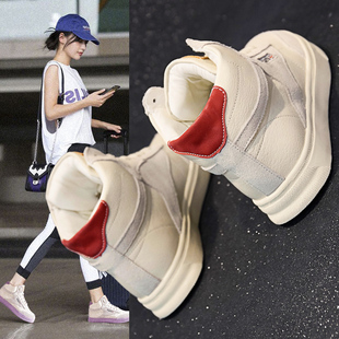 高邦鞋女2018新款嘻哈女鞋子潮欧洲