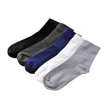 Men's silk socks summer super thin socks men's socks odor proof, sweat absorption and breathable socks middle tube