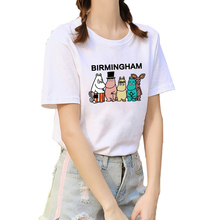 Pure cotton short sleeve T-shirt women's new summer 2020 Korean loose pink ins fashion summer