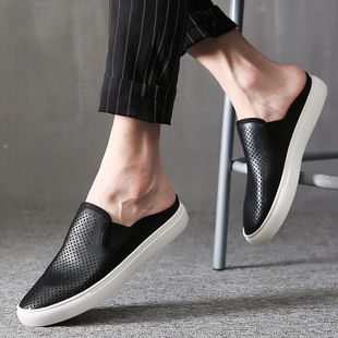 男鞋夏季拖鞋男士洞洞凉鞋包头凉拖